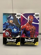 Marvel Rivals Spiderman And Captain 1000 Pieces Puzzle New Sealed Bag Collectors