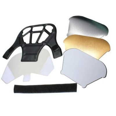 Universal Speedlight Flash Speedlite Bounce Diffuser w/ 3 Color Reflector