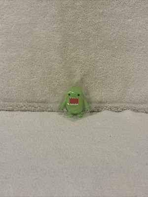 DOMO LIME GREEN  2'' Mini Vinyl Figure Toy2R QEE 2009 NEW SEALED FREE SHIP