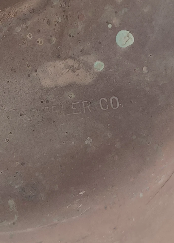 Campana de barcos náuticos antiguos de Estados Unidos marina de Estados Unidos firmada Jos. M. LOEFFLER CO. ¿Campana Bronce?  Foto 4 de 4