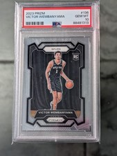 Victor Wembanyama 2023 Prizm Base Rookie PSA ...