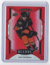 2020-21 Upper Deck Allure Red Rainbow Jani Hakanpaa Rookie Anaheim Ducks #105