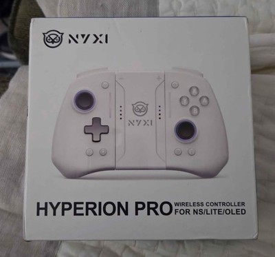 NYXI Hyperion Wireless  PRO  LED Controller for Nintendo Switch/Lite/- White