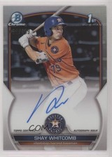 2023 Bowman Chrome Prospect Auto Refractor /499 Shay Whitcomb #CPA-SW Auto 06ws