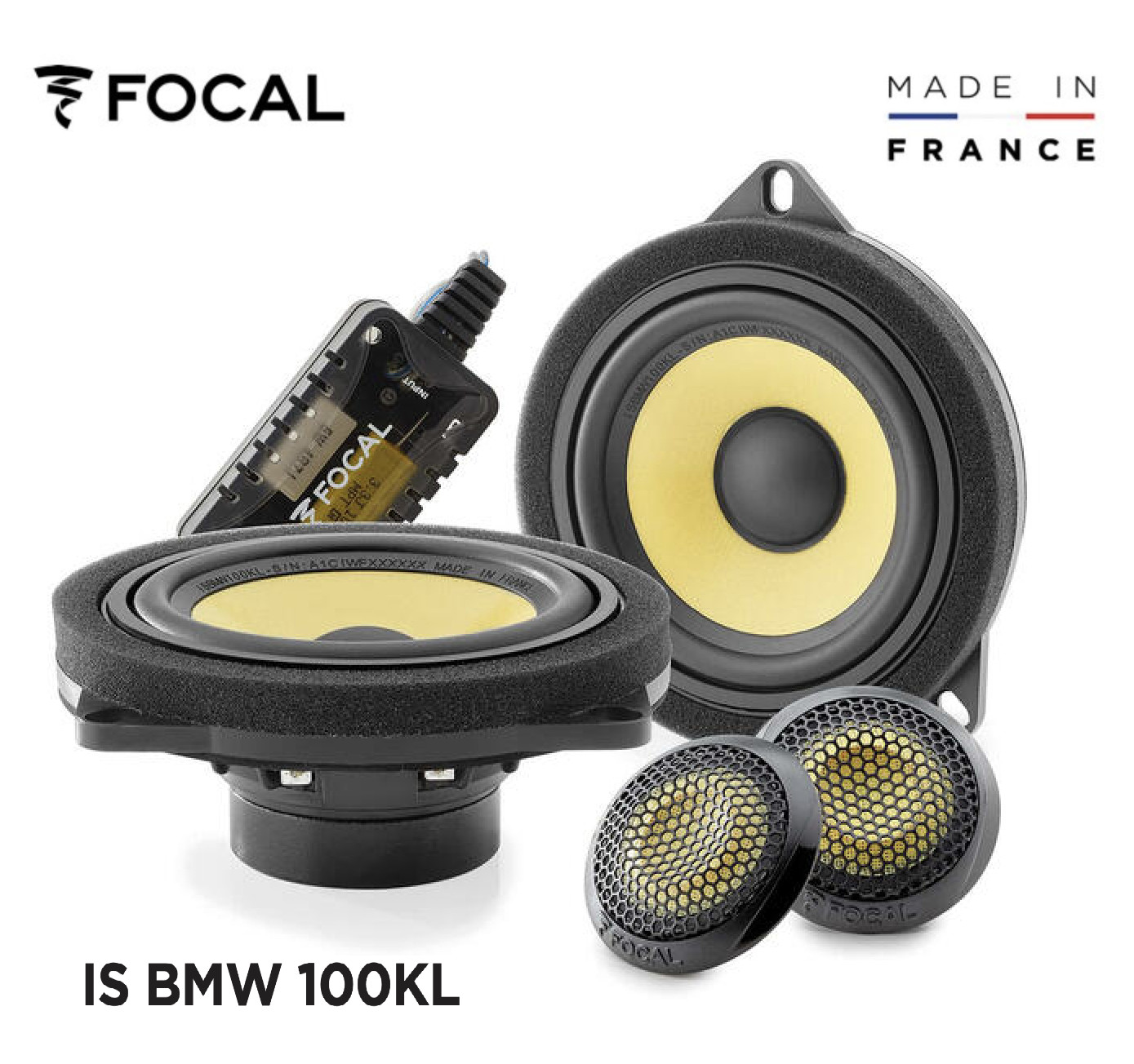 Focal Is BMW 100KL Inside 10 Cm (4") 2-Way Speakers BMW, Mini, ROLLS-ROYCE