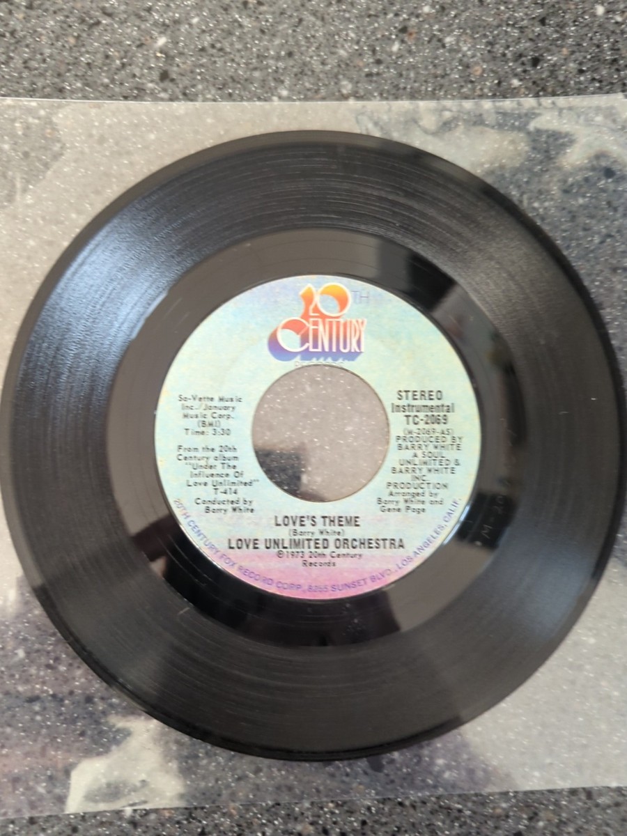 その他 Love Love Unlimited Orchestra – Love's Theme / Sweet Moments 45 RPM