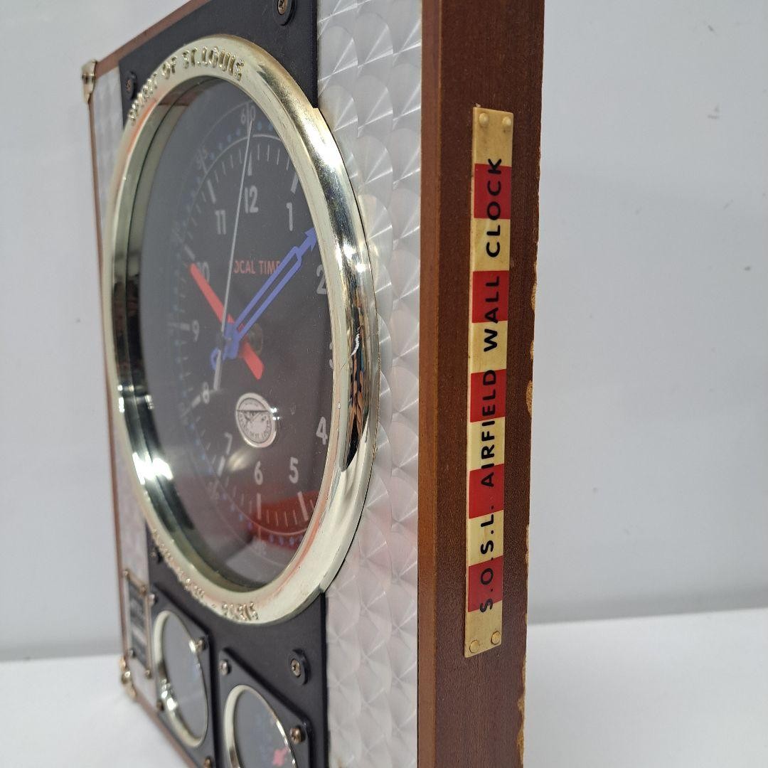 Rare SPIRIT OF ST. LOUIS Wall Clock Antique Rare From Japan | eBay