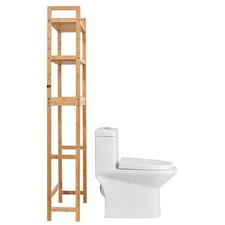 VEVOR Over the Toilet Storage 3-Tier Bathroom Shelf Rack Space Saver Organizer