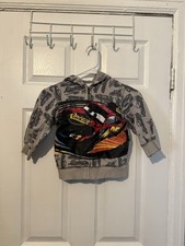 Vintage Disney Store Cars Lightening McQueen Kids Sweatshirt Size XXS 2/3