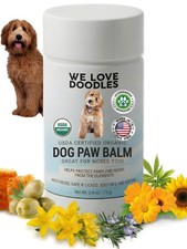 Dog Paw Balm, Lick-Safe Foot Nose Balm for Dogs, Natural, USA Made, 2.6OZ