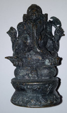 Ganesh Nataraja Ganesha Bronze God Spirit Hindu Statue Elephant