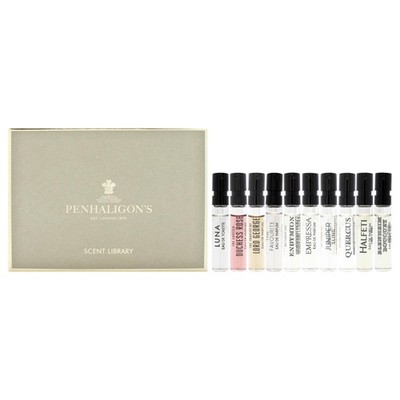 Penhaligons Scent Library Set for Unisex - 10 Pc Mini Gift Set 0.07oz Empressa