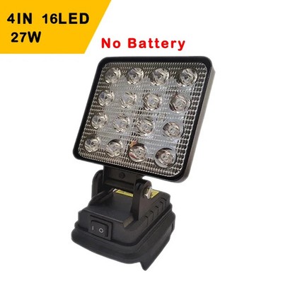 3/4/5/8Inch Led Light Portable Work Spotlights Cordless Outdoor Fishing Handheld
