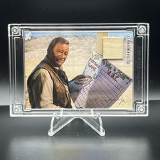 2025 JERSEY FUSION AMERICANA EDITION JOHN WAYNE SCREEN USED VEST CARD SEALED !