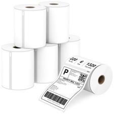 Compatible 4" x 6" Direct Thermal Label Replacement for DYMO 1744907 Postage ...