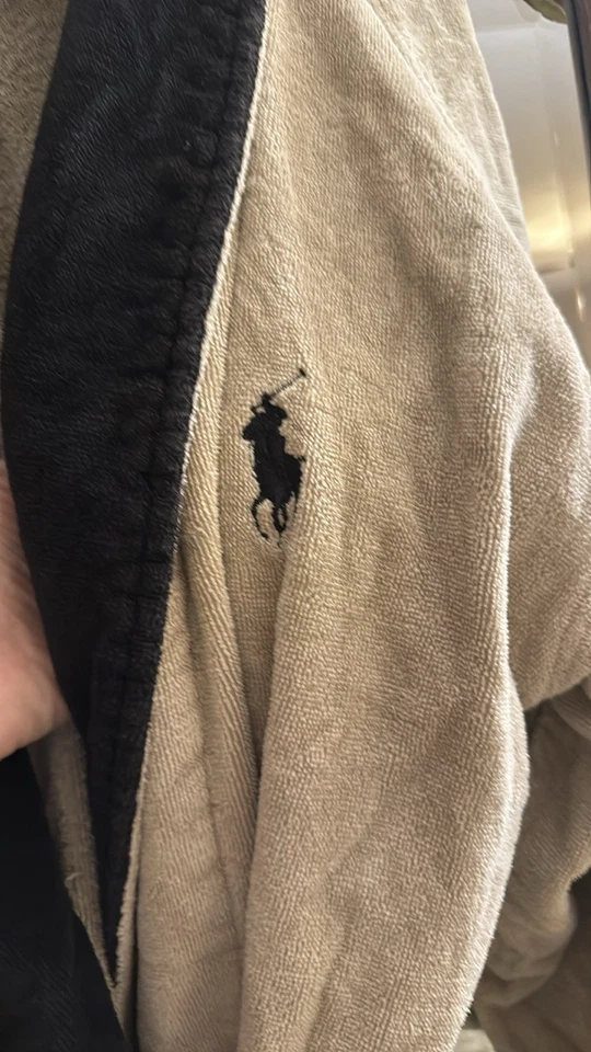 Bata Ralph Lauren 100 % algodón para hombre talla única Foto 2 de 4