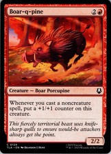 Boar-q-pine Avatar: The Last Airbender 124 NM MTG Magic the Gathering