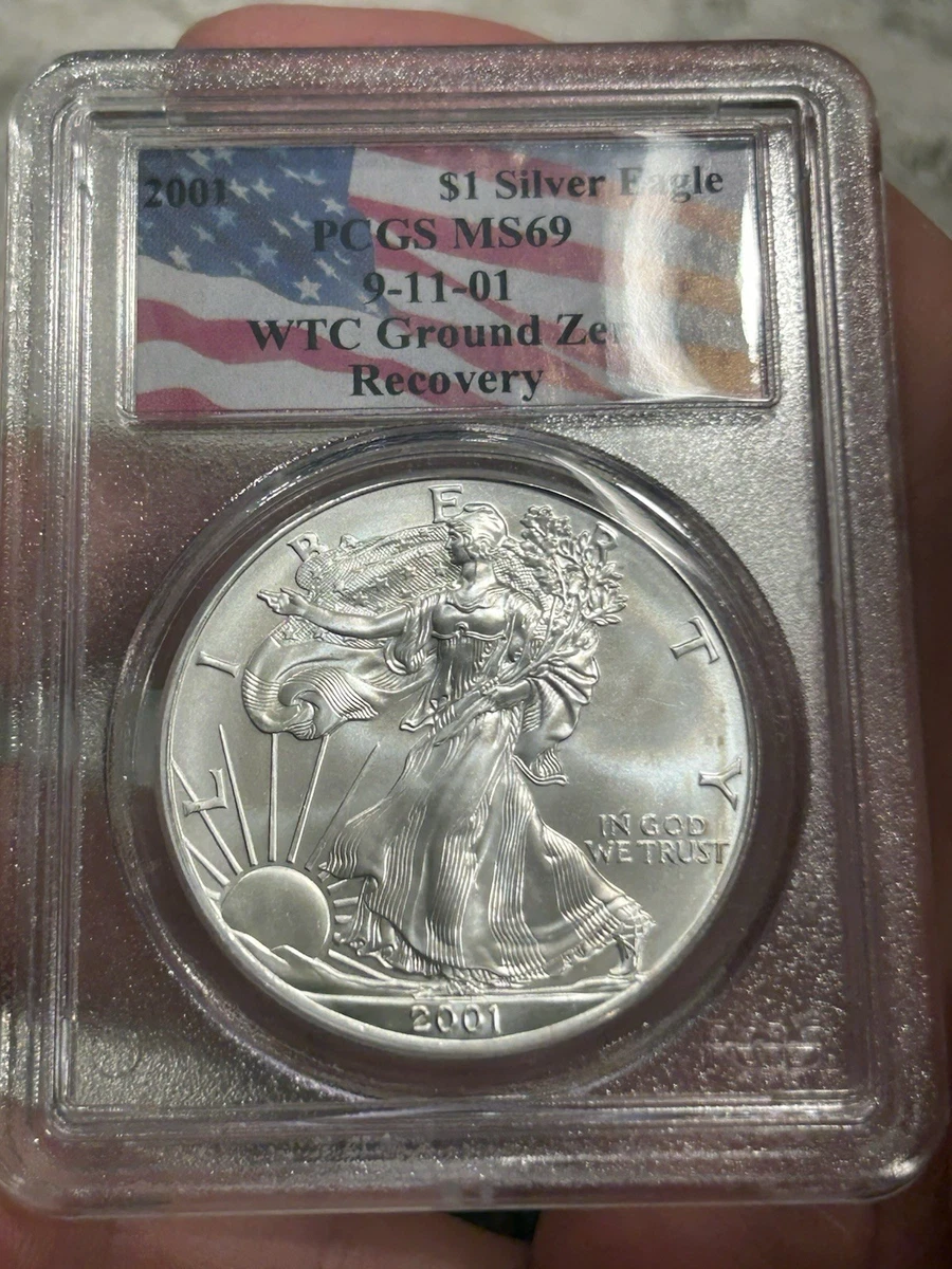 American Eagle MS 69 Graded 2001 Silver Bullion Coins for sale | eBay