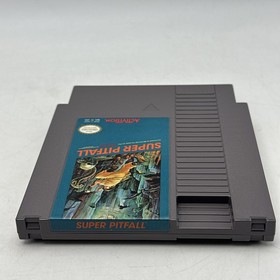Super Pitfall NES Nintendo In Box + Dust Cover & Foam No Manual - CLEAN TESTED