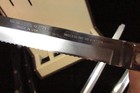 Vintage Lot of 5 CUTCO KNIVES in Wall / Drawer Holder ~ 3 w Brown Swirl Handles — photo 2