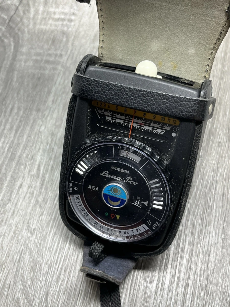 西ドイツ製 GOSSEN LUNA-pro 露出計 中古品 西ドイツ製 GOSSEN LUNA-pro 露出計 中古品