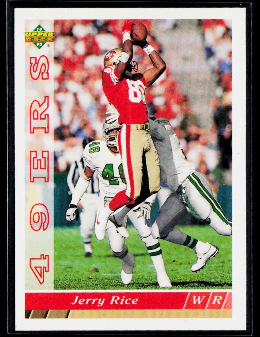 1993 Upper Deck San Francisco 49ers Team Set #SF12 Jerry Rice