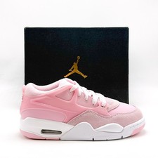NEW Youth NIKE Air Jordan 4 RM GS MEDIUM SOFT PINK / WHITE FQ7938 614