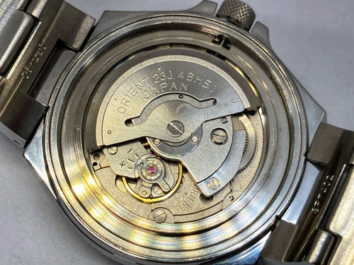 Orient M-FORCE Ref.EY01-C0 Ca Cal.46H51 World Temps St. Acier Automatique Montre - Photo 6 sur 6