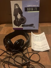 New Open Box: Radio Shack Optimus Nova-71  Headphones w/ Orignal Box