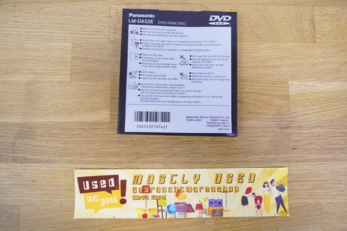 PANASONIC 5.2GB DVD-RAM Cartridge Disk LM-DA52E - 1 Stück / Piece - NOS | SEALED - Photo 2/4