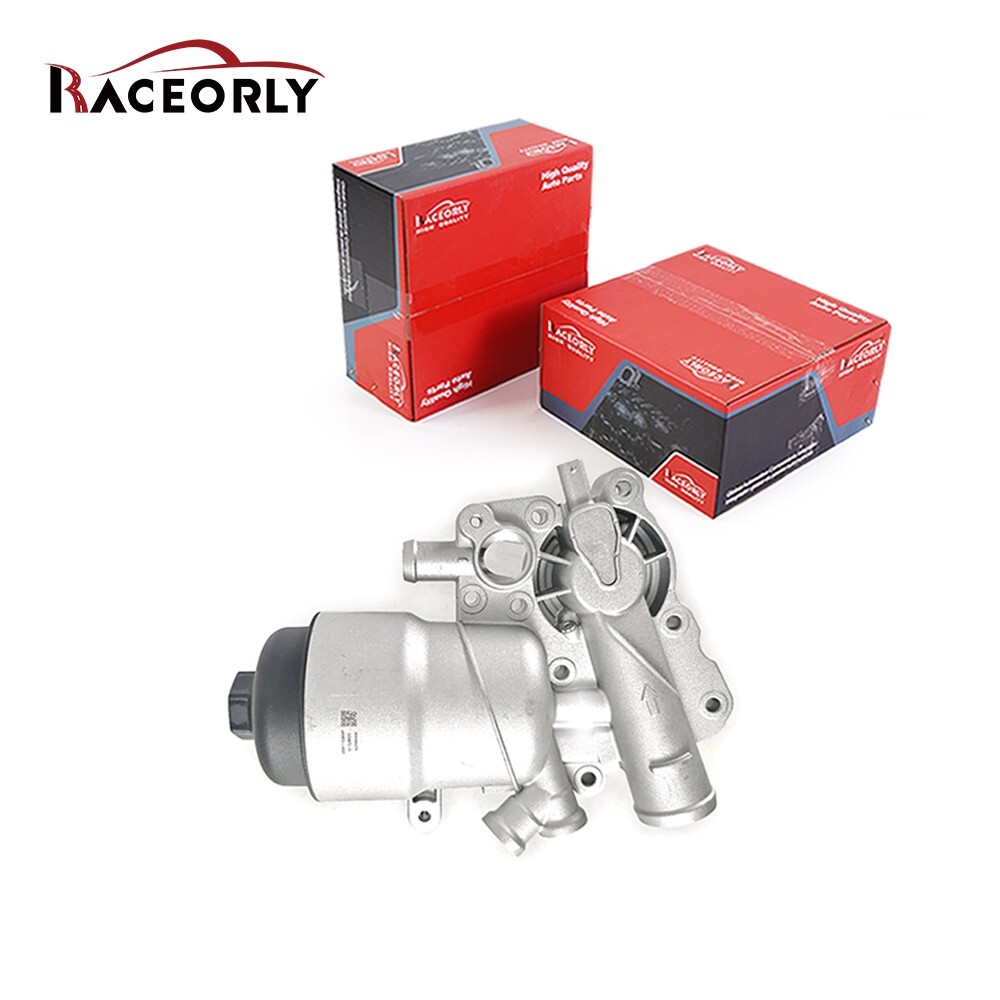 RACEORLY Aluminum Oil Filter Housing For VW Touareg Audi A6 Q7 2014-16 3.0TDI