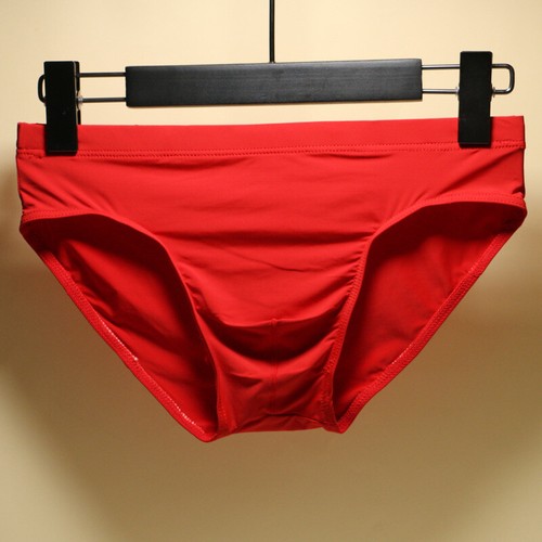 Herren Sexy Nylon Slip Cool Ice Silk Low-Rise Unterwäsche Beutel Höschen - Bild 5 von 16