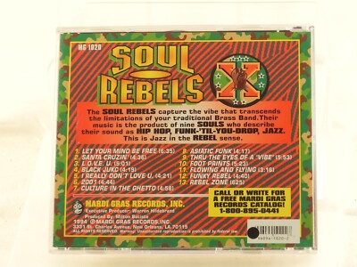 SOUL REBELS Let Your Mind Be Free CD 96094102027|