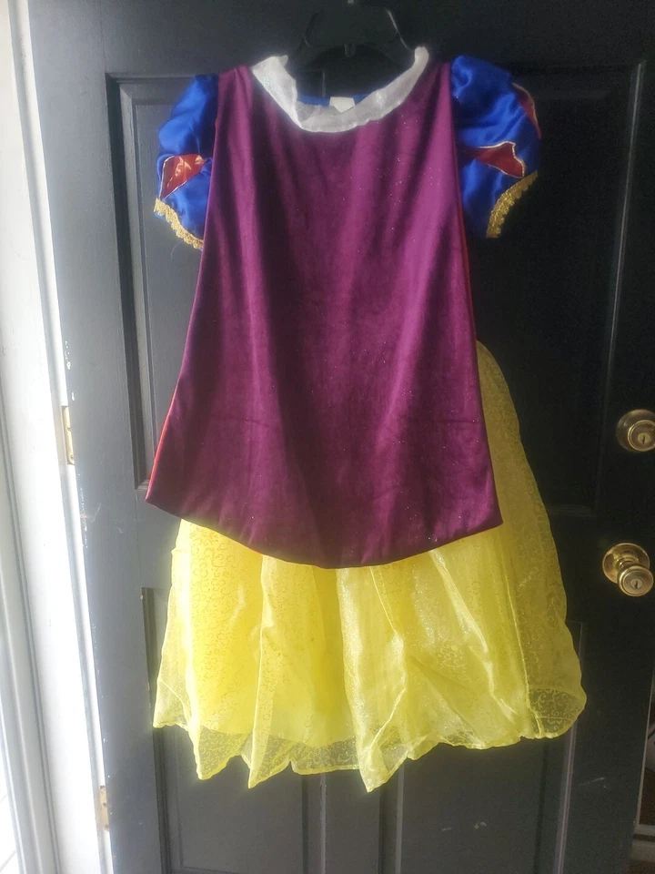 Disney Parks Snow White Dress – Girls L (10/12) – Original Princess Gown Cosplay - Image 2 of 4