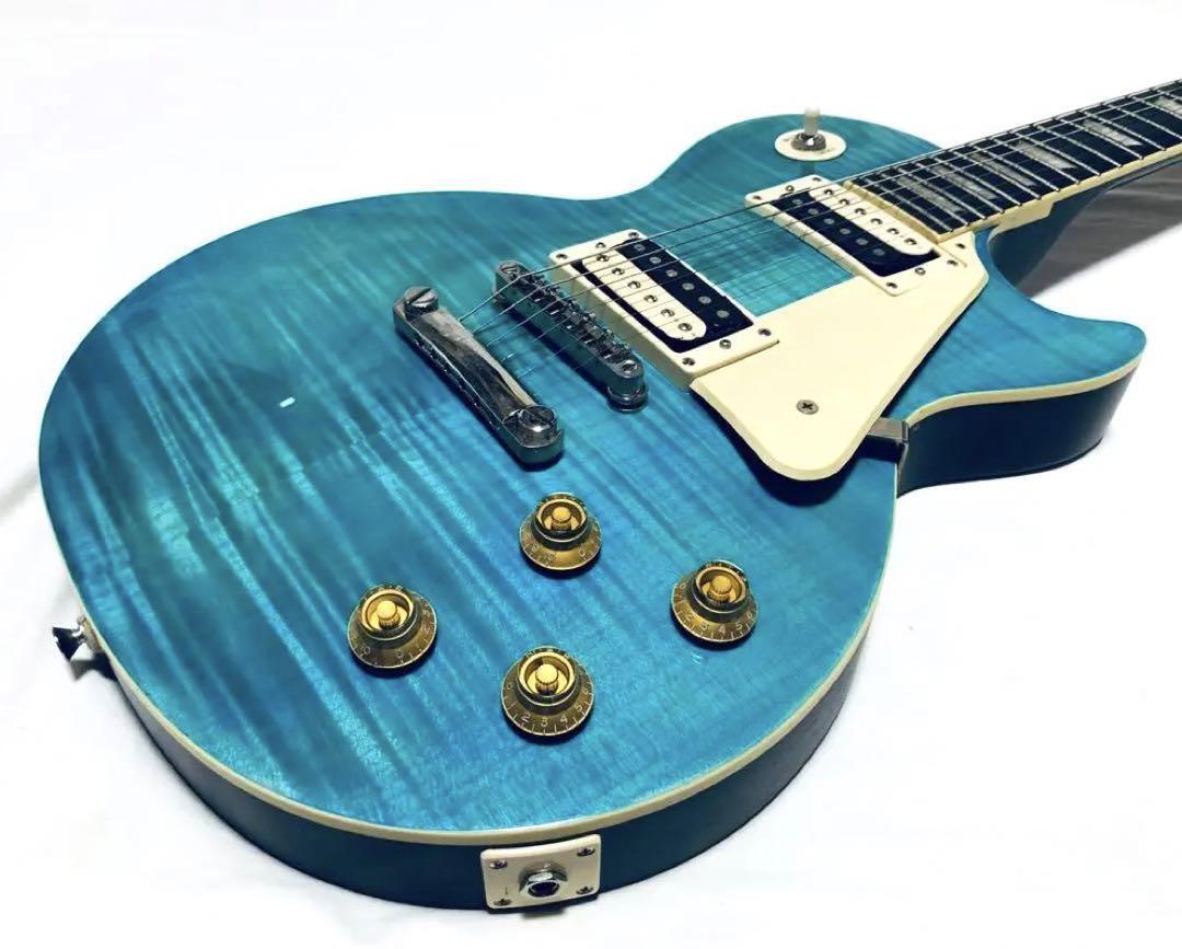 ギター Epiphone LesPaul Traditional Pro Aqua Epiphone Les Paul Traditional Pro IV Limited-Edition