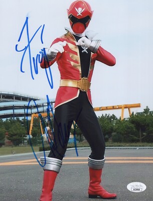 ANDREW GRAY Signed POWER RANGERS 8x10 Photo Authentic Autograph JSA COA ...
