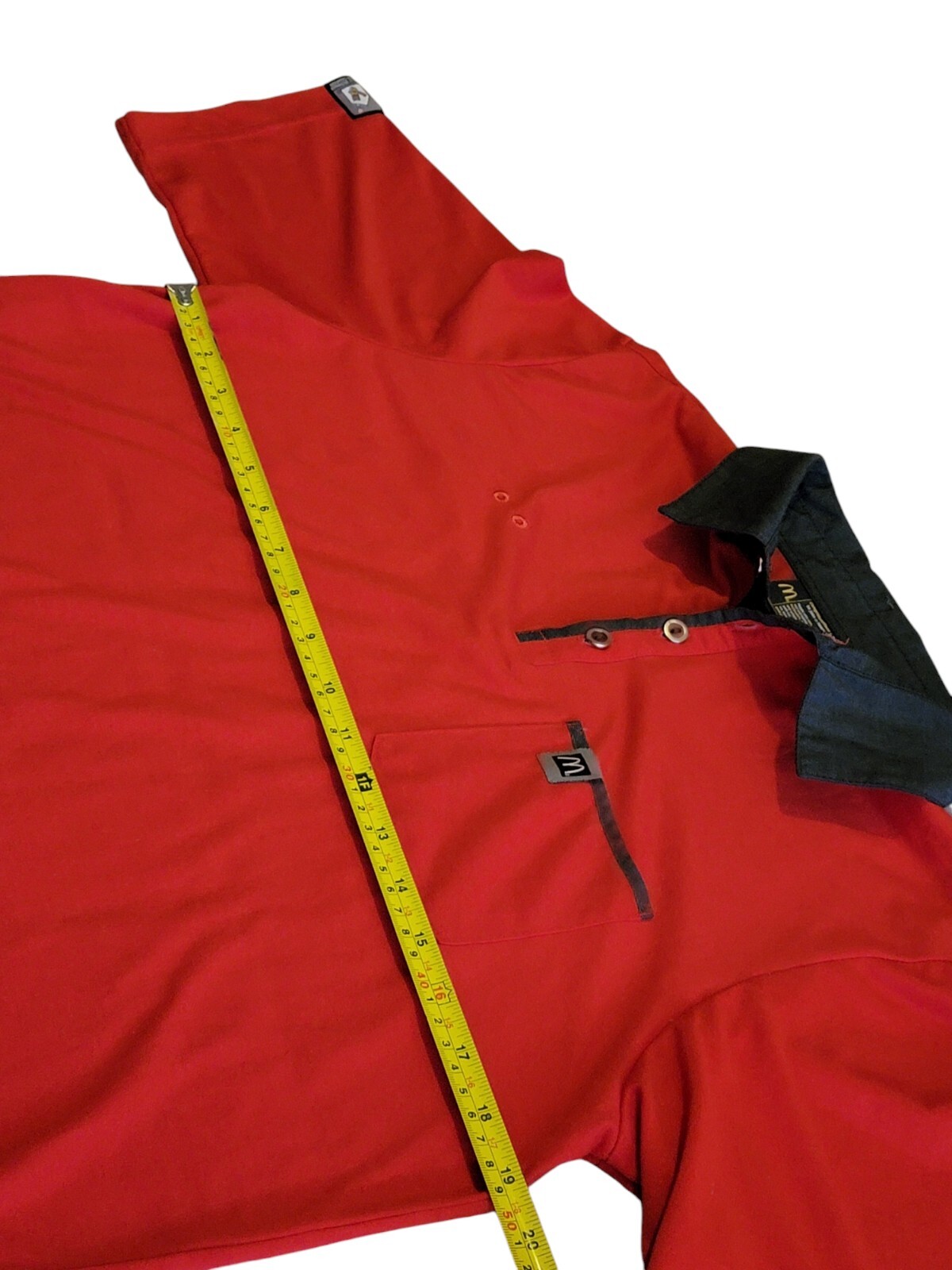 McDonalds Medium Button Shift Leader Red Pocket E… - image 6