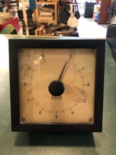 ANTICO MANOMETRO DA BANCO STRUMENTO OROLOGIO TIMER OFFICINA VINTAGE INDUSTRIALE 