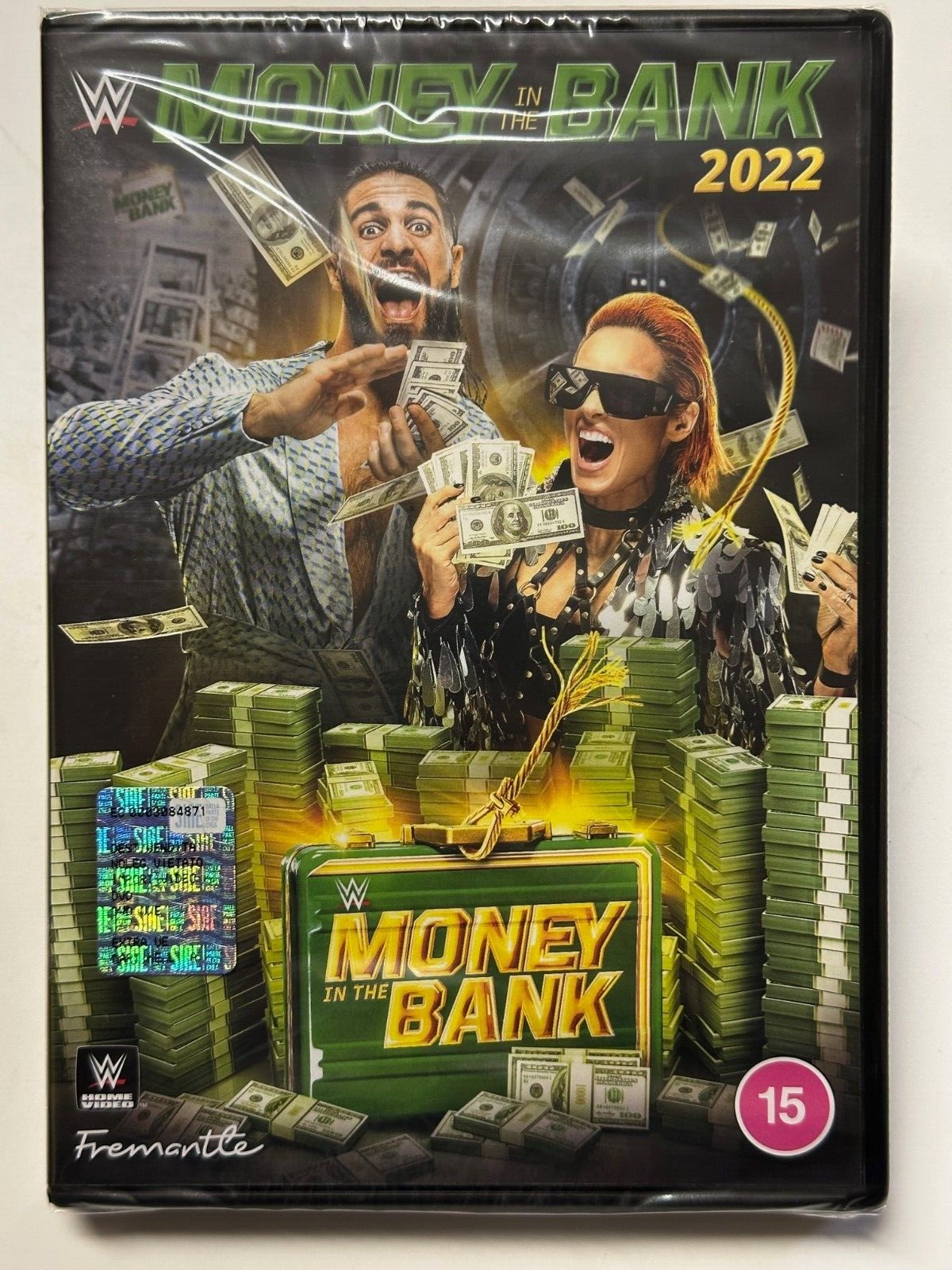 DVD WWE MONEY IN THE BANK 2022 FremantleMedia Wrestling NEW & SEALED