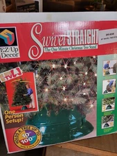 Swivel Straight The One Minute Christmas Tree Stand Holds Up to 10ft or 100lbs