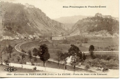 POSTCARD / LE DOUBS // SURROUNDINGS OF PONTARLIER LA CLUSE FORT DE JOUX