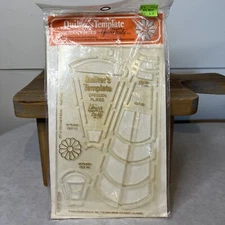 Vintage Quilter's Template Dresden Plates by Yours Truly Simple Template System