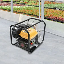 7.5 HP 3 Inch Gas Power Semi-Trash Water Pump High Pressure Garden Irrigation