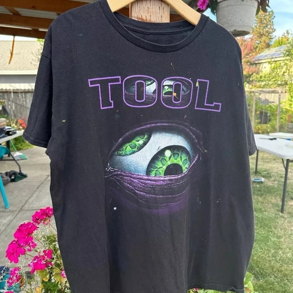 Tool Band 90s T shirt Classic Style Black Unisex Tshirt Men Women