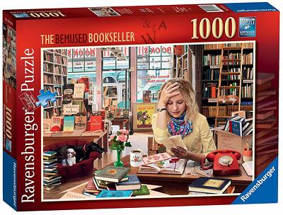 Ravensburger-Der Bemused Buchhändler 1000 Teile Puzzle