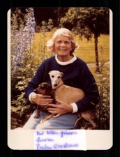 Barbara Woodhouse 1910-1988 trener psów Anglia oryginał podpisany # BC 207194