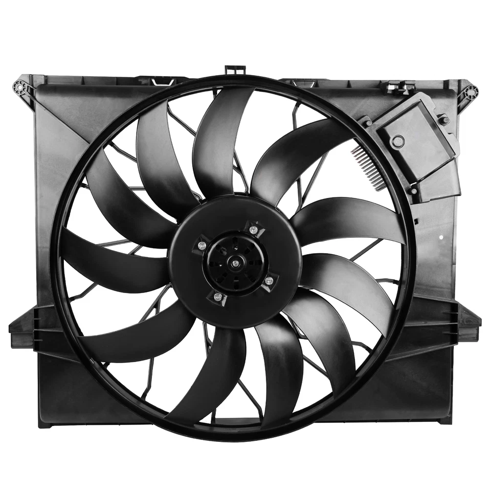 NUEVO Conjunto de ventilador de refrigeración del radiador para Mercedes-Benz X164 GL320 W164 ML320 W251 R350 Foto 3 de 4