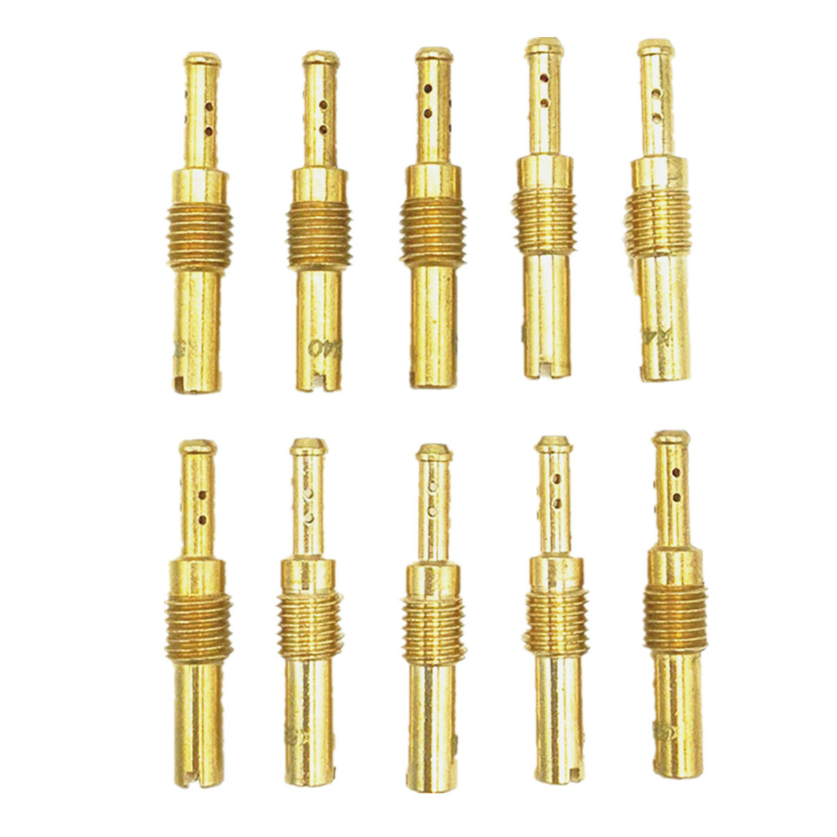 20Pcs Carburetor Main Jet Kit Slow Pilot Jet Injector Nozzle For PWK PE