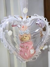 Cuore Festività Artigianale Realizzata a mano Unica Nel Suo Genere 