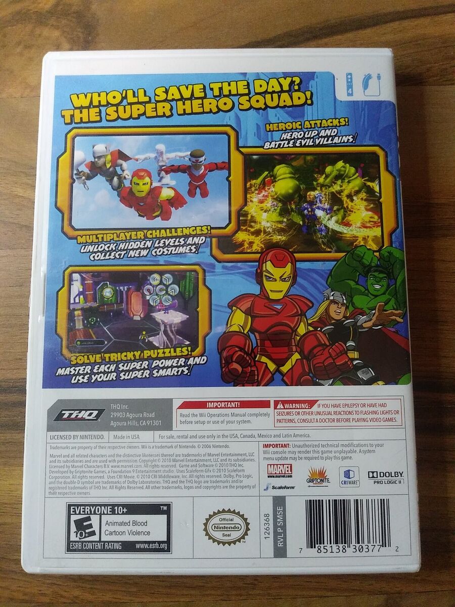 Marvel Super Hero Squad The Infinity Gauntlet - Nintendo Wii in